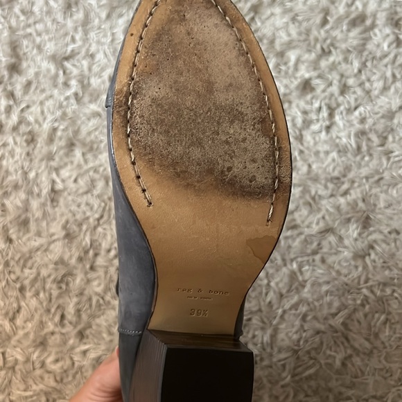 Rag and Bone Harrow Boots Grey size 9.5 - Picture 6 of 7